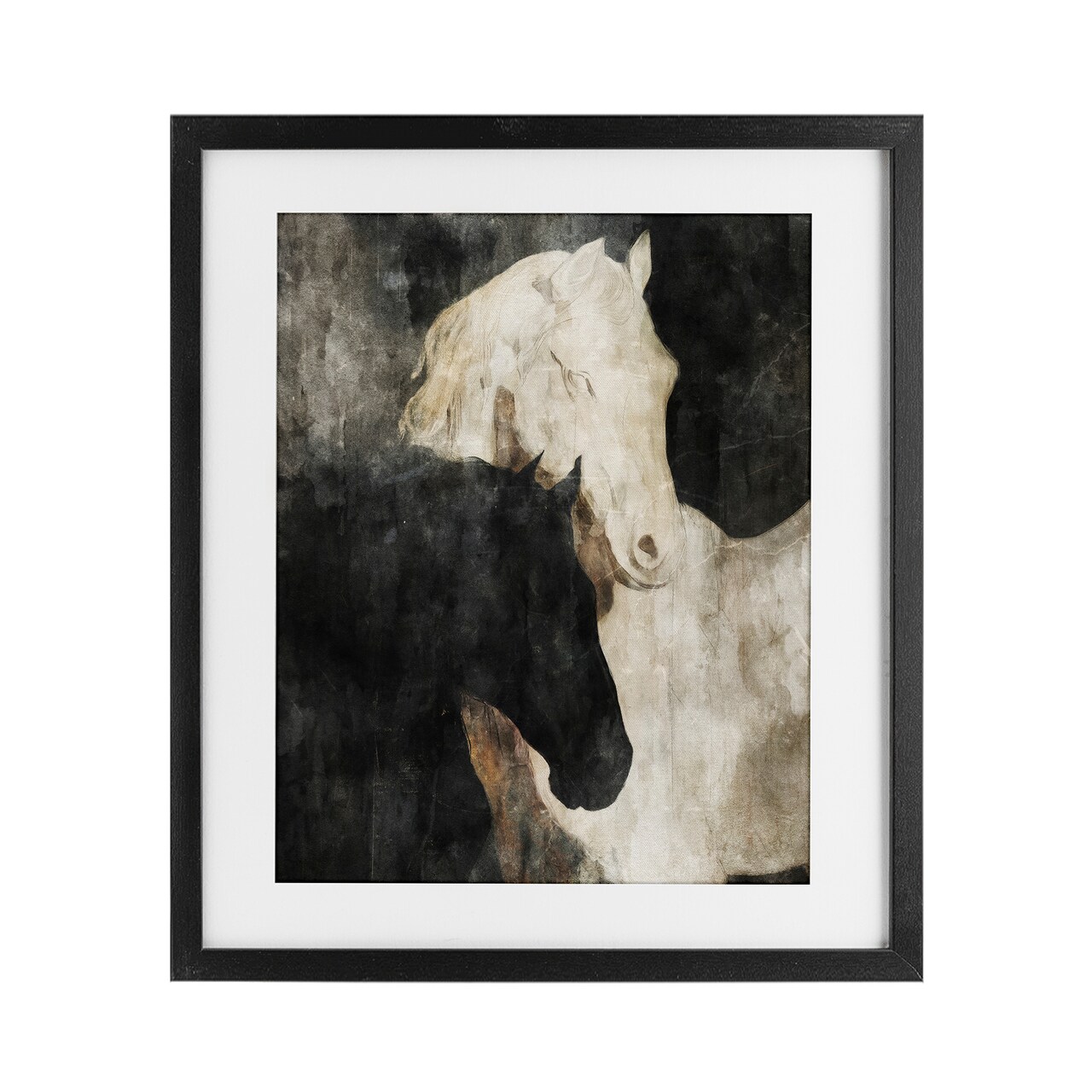 Stupell Industries Dual Spirit Horses Framed Print Under Glass, design by Svetlana Aleynikova